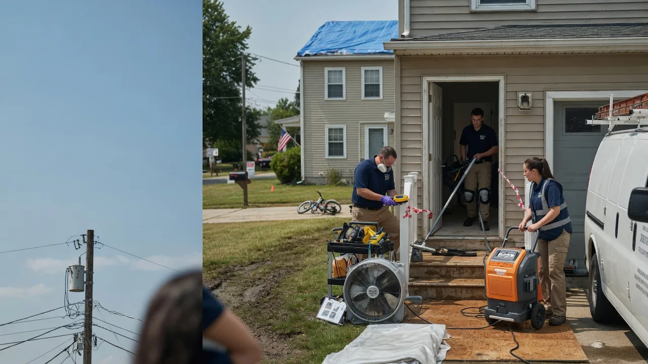 Water Damage Repair in Norfolk, MA near me